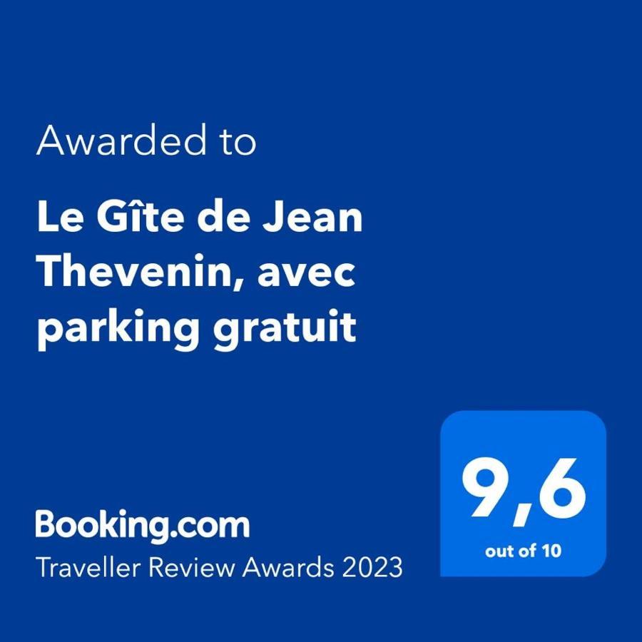 Le De Jean Thevenin, Avec Parking Gratuit *